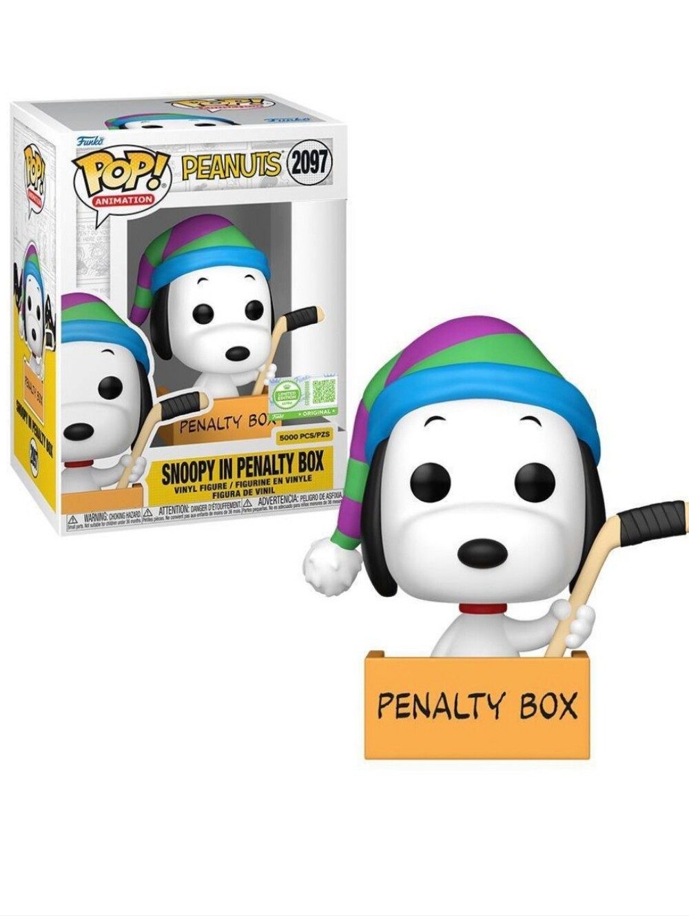 Funko Pop! Animation: Ultra Limited Edition Peanuts Snoopy In Penalty Box